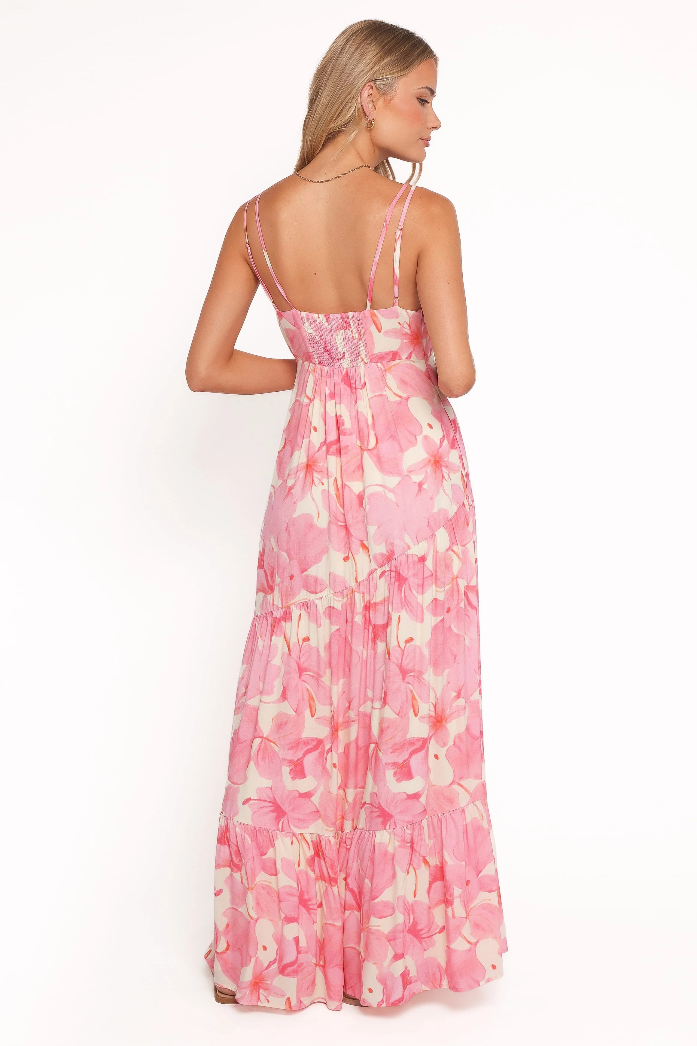 Forbes Maxi Dress - Pink Floral