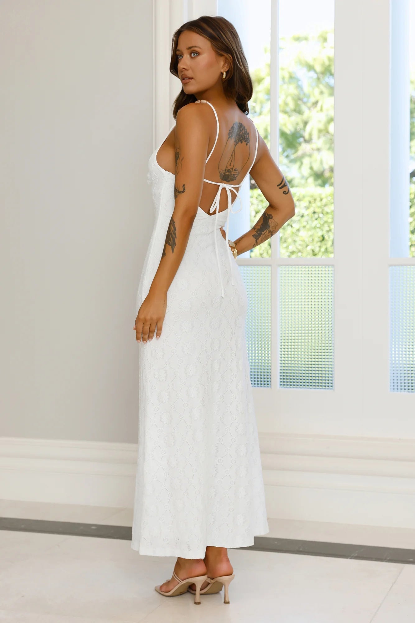 You Got This Maxi Dress White