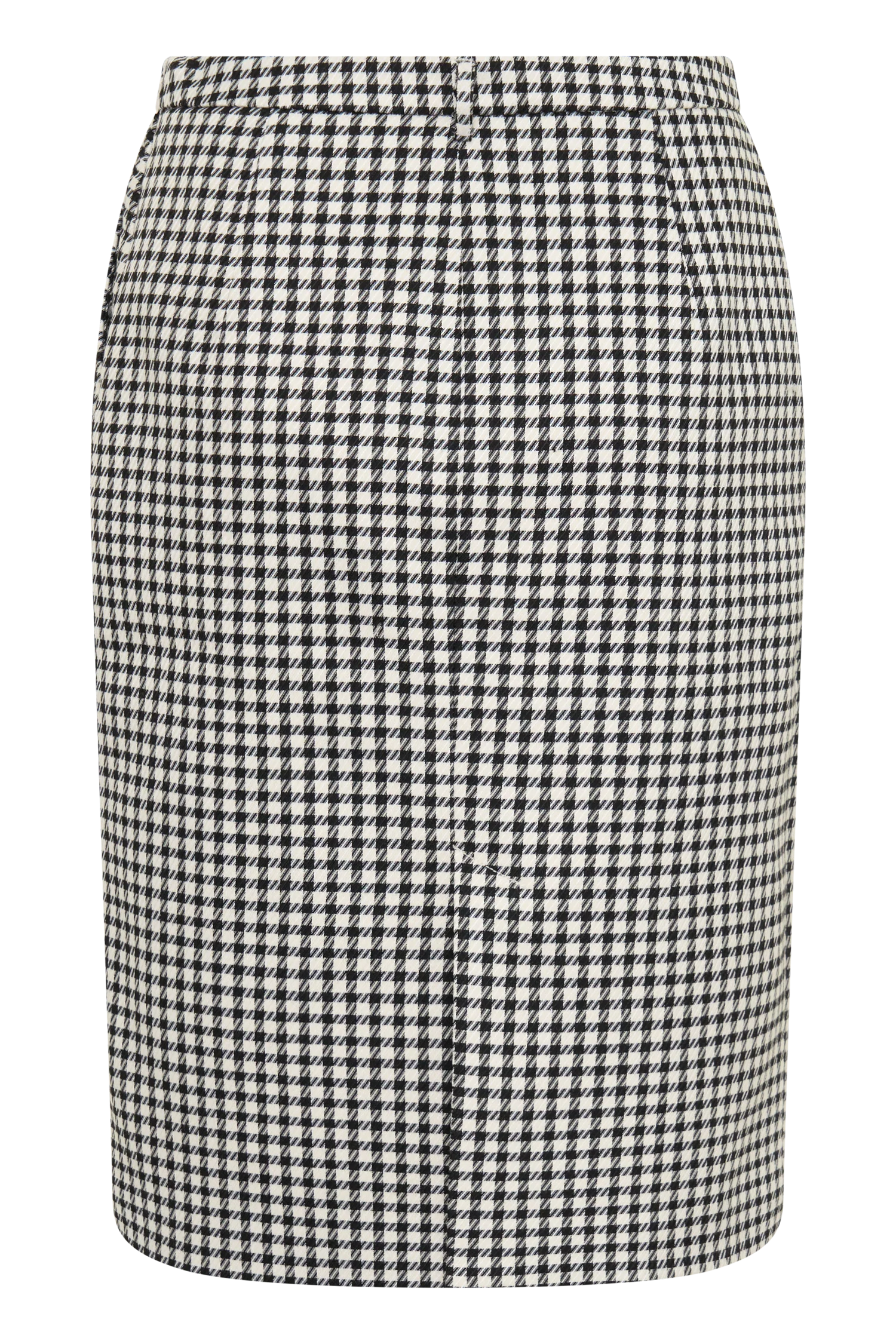 Amelie Tweed Midi Skirt - Houndstooth
